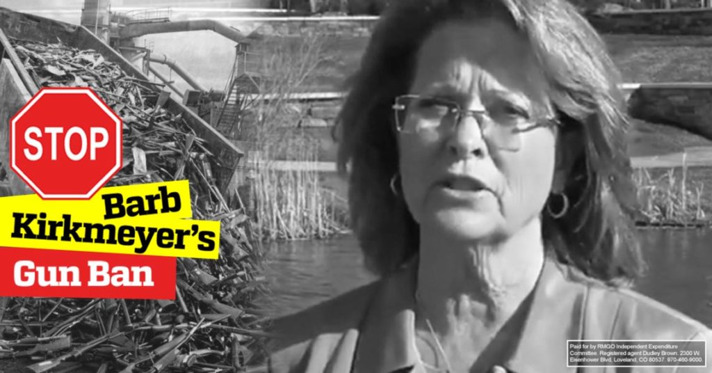 Stop Barb Kirkmeyer's Gun Ban!